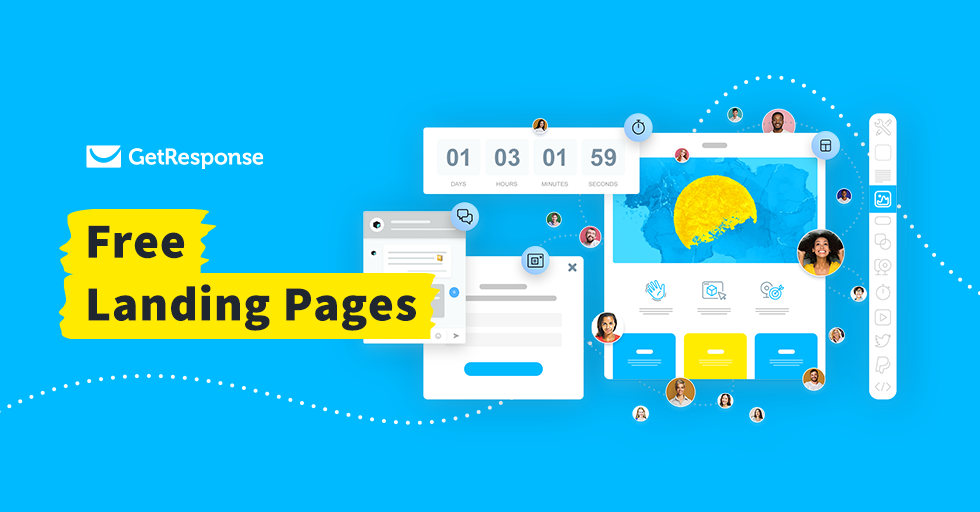 GetResponse vs ClickFunnels: GetResponse Landing Page Builder